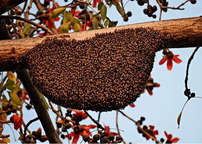 野生蜜蜂的生活環(huán)境和特點(diǎn)（家養(yǎng)蜜蜂和野生蜜蜂區(qū)別）